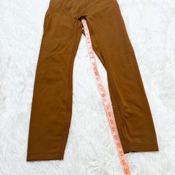 Women Lululemon Instill High-Rise Tight 25" in Butternut Brown Size 6 - Picture 8 of 10